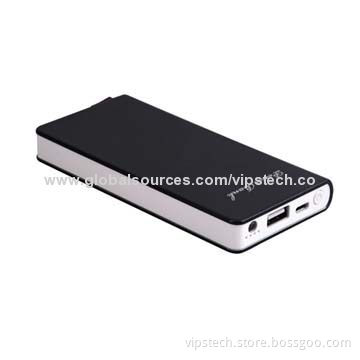 Mobile Phone Battery with 6,000mAh True Capacity and 5V DC/2A Output, Used for iPhone/iPad